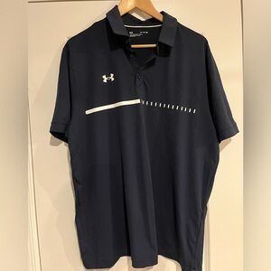 Navy under armour polo
